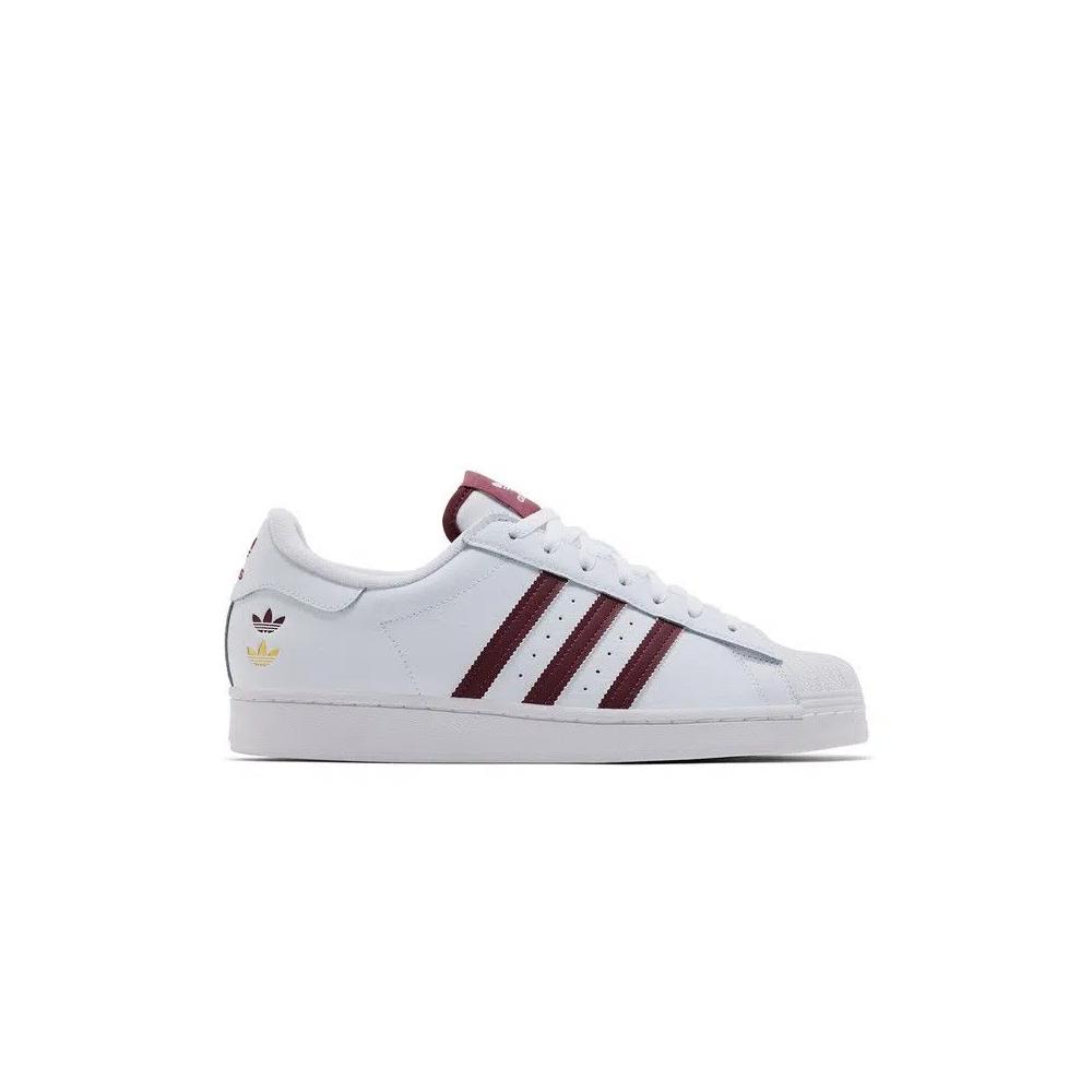 Кроссовки adidas Superstar 'White Quiet Crimson' 1
