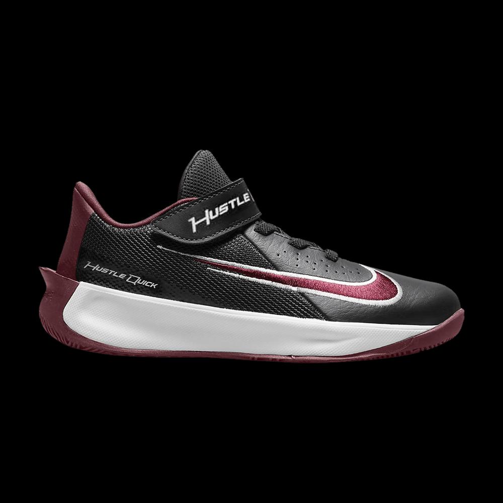 Кроссовки Nike Team Hustle Quick 3 PS 'Dark Smoke Grey Beetroot' 1