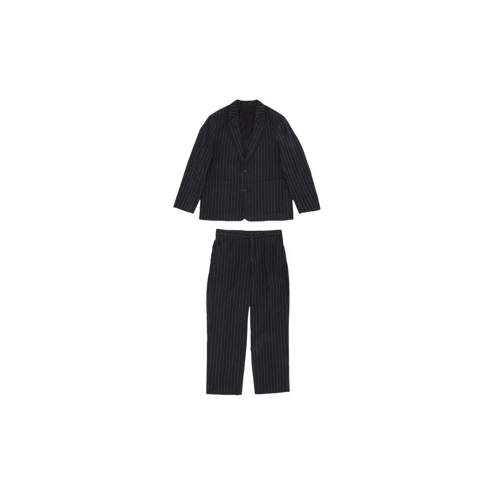Верхняя одежда Supreme Lightweight Pinstripe Suit 'Black' 1