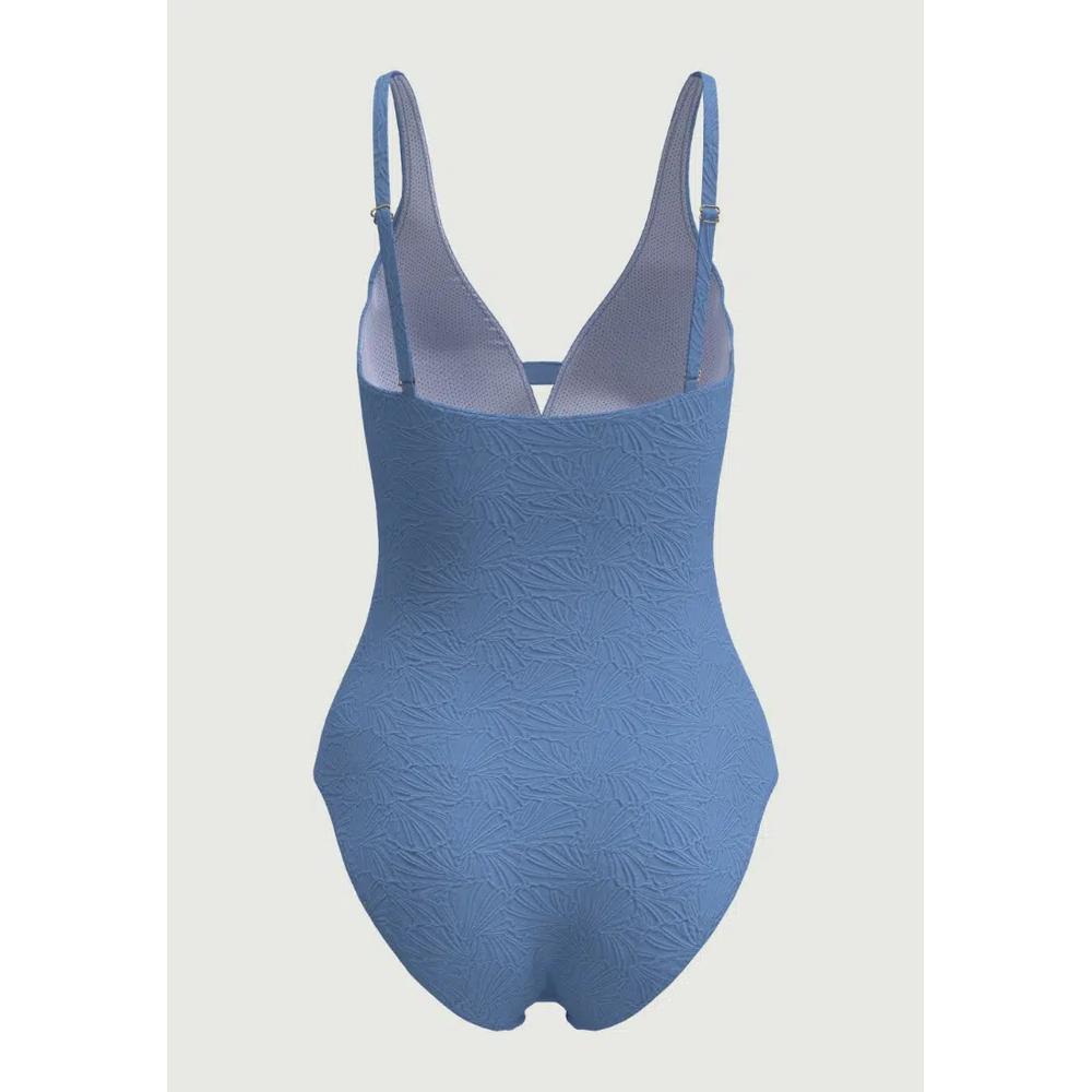 Цельнокроеный купальник Coco Cool Penny Blue Plus Cup с вырезом спереди 4