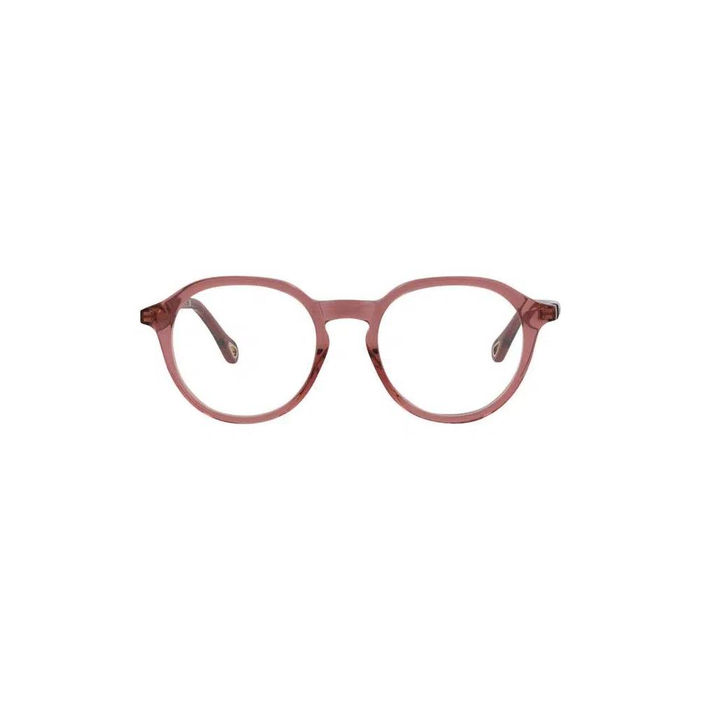 Очки Chloé Round Frame Bio Acetate Optical Frames 'Pink/Transparent' 1