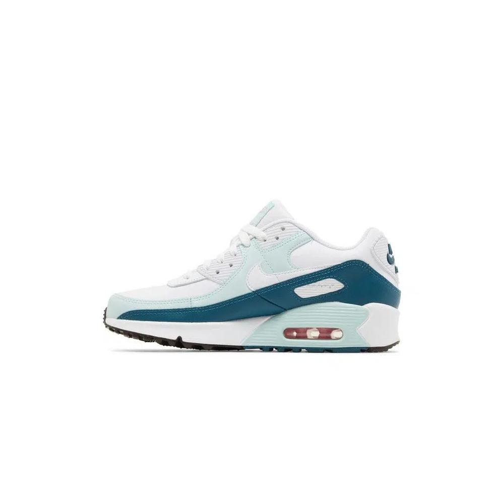 Кроссовки Nike Air Max 90 Leather GS 'White Jade Ice' 3