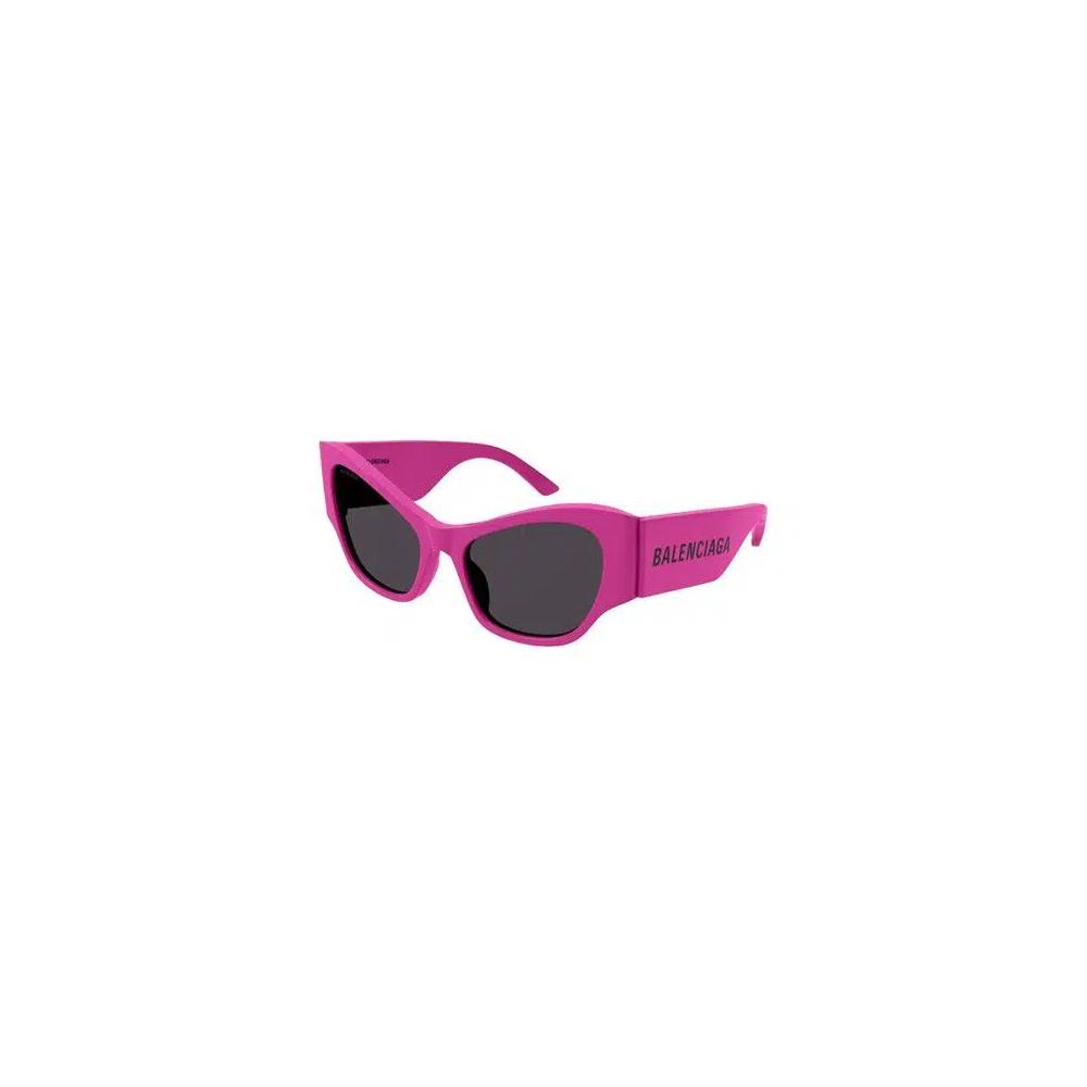 Balenciaga Солнцезащитные очки Oval Frame 'Фуксия' 2