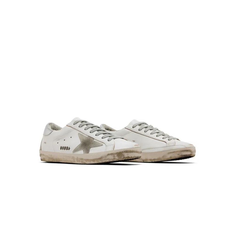 Кроссовки Golden Goose Superstar 'White Silver' 8