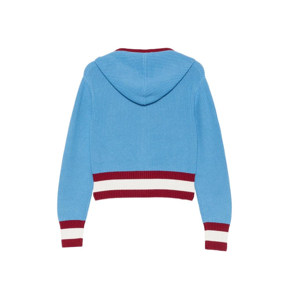 logo-patch zip-up hoodie 2