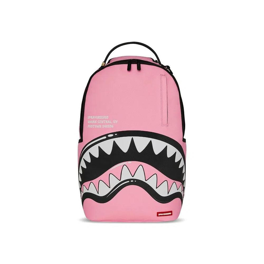 Рюкзаки Sprayground Shark Central Bubble Shark Рюкзак 'Pink' 1