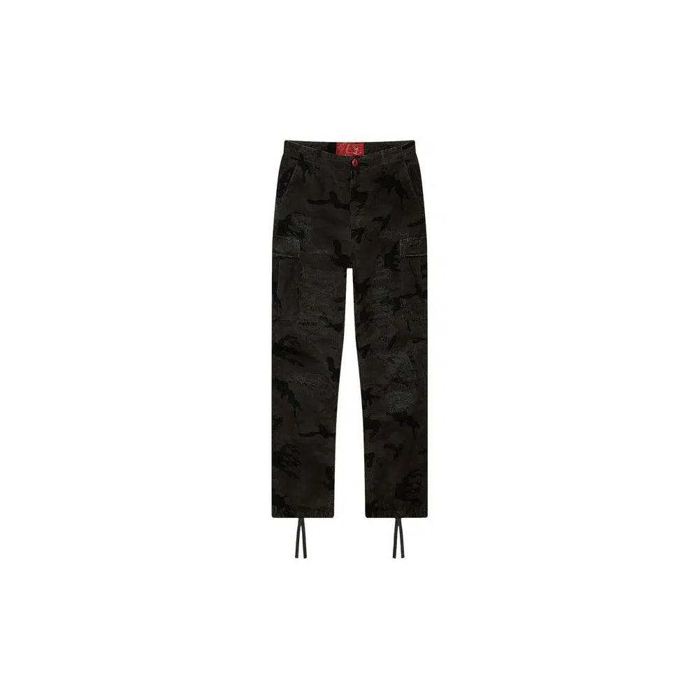Hellstar Distressed Cargo Pants 'Черный' 1