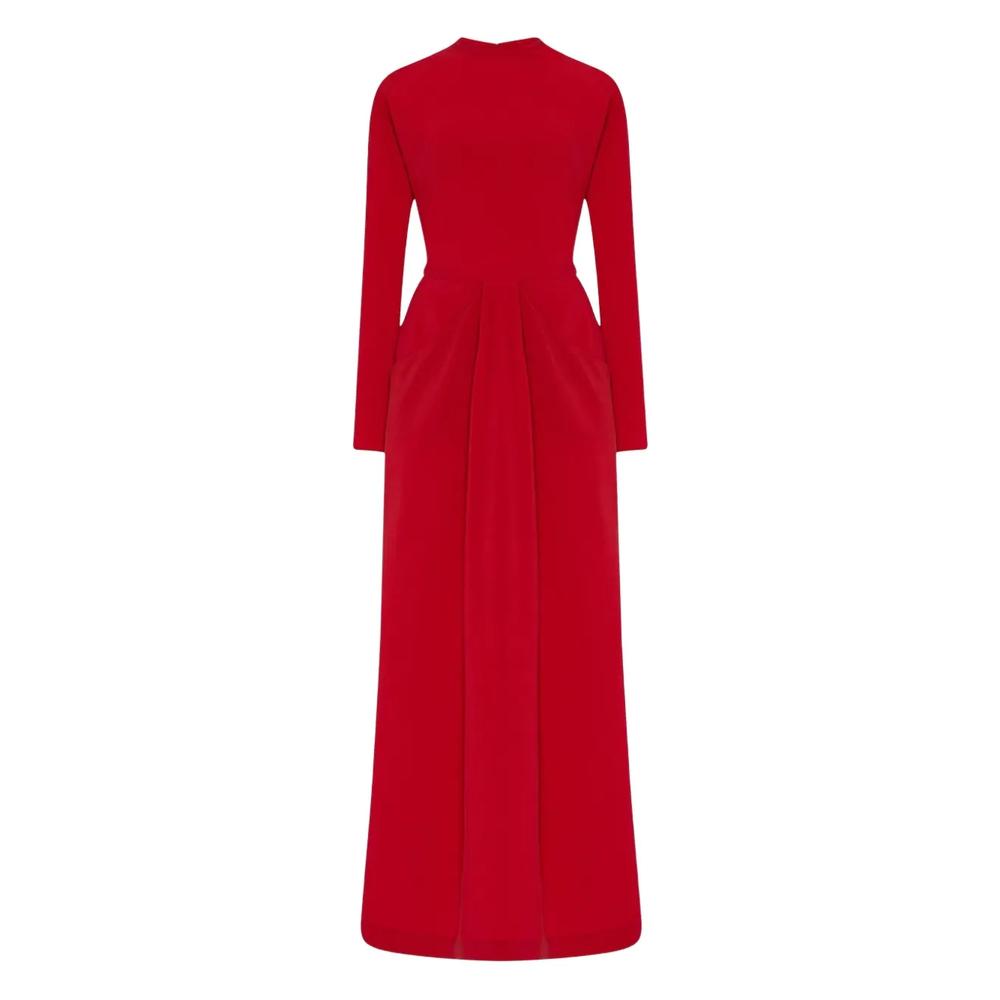 Платье макси Anselm с длинными рукавами 1