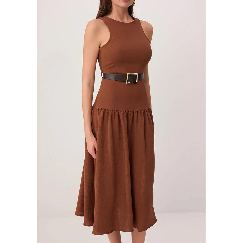 Макси-платье Brown Belt Pack Sleeveless Woven, Twoss26El528 3