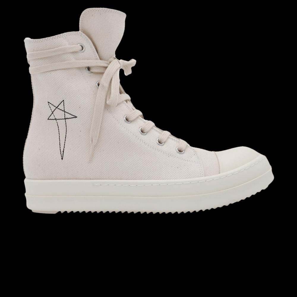 Кроссовки Rick Owens DRKSHDW Fogachine Pentagram Embroidery High 'Натуральный' 1