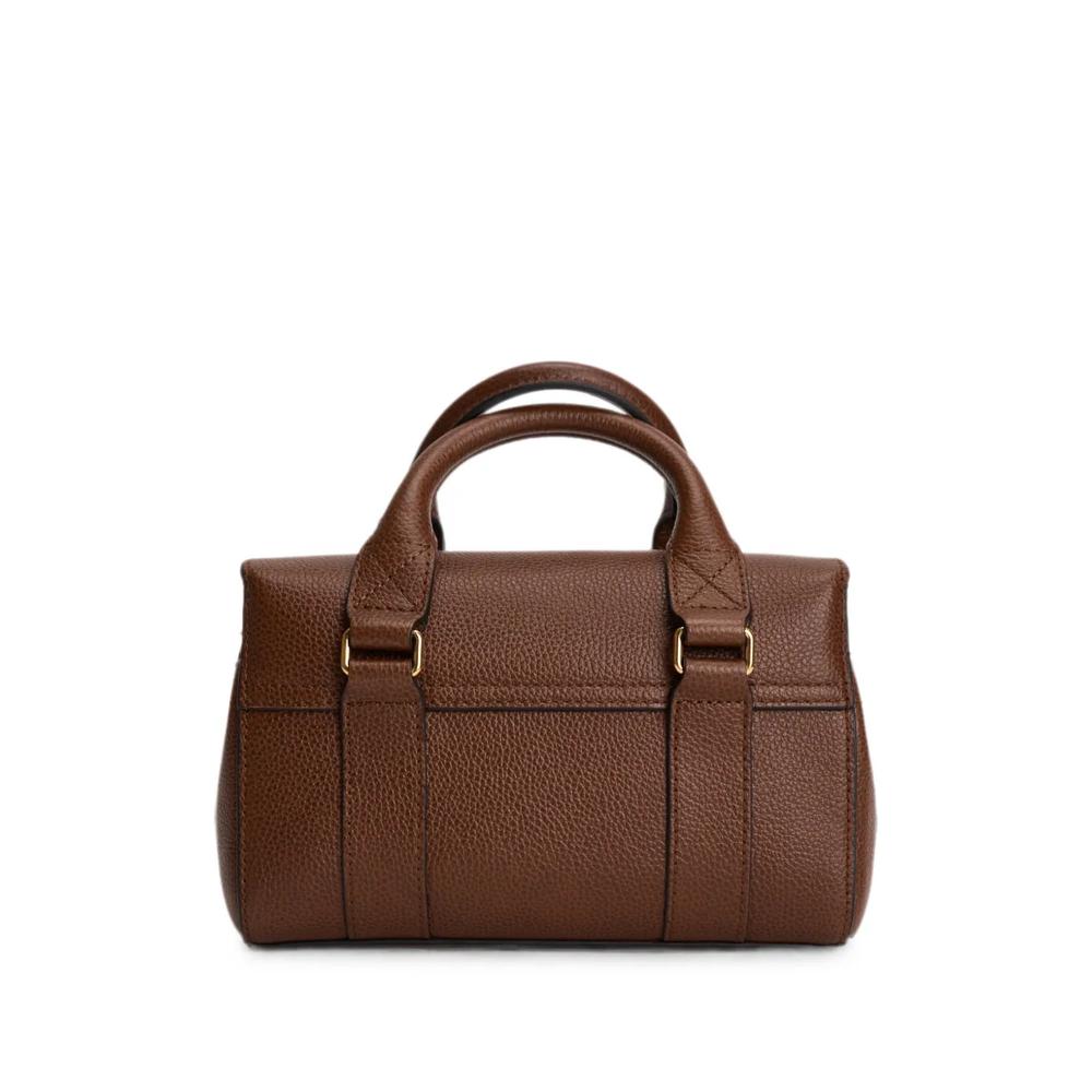 Мини-сумка Bayswater из зернистой кожи 2