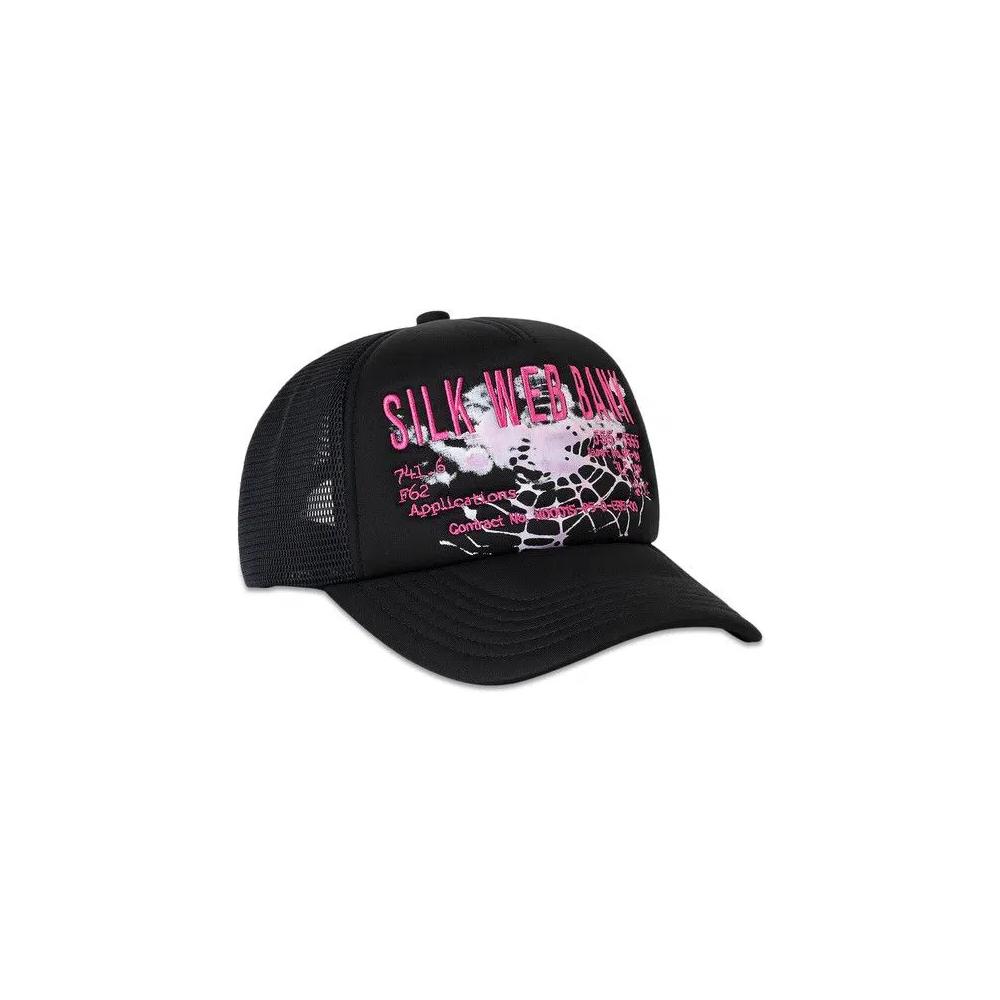 Кепки Sp5der Silk Web Bank Trucker 'Black' 1