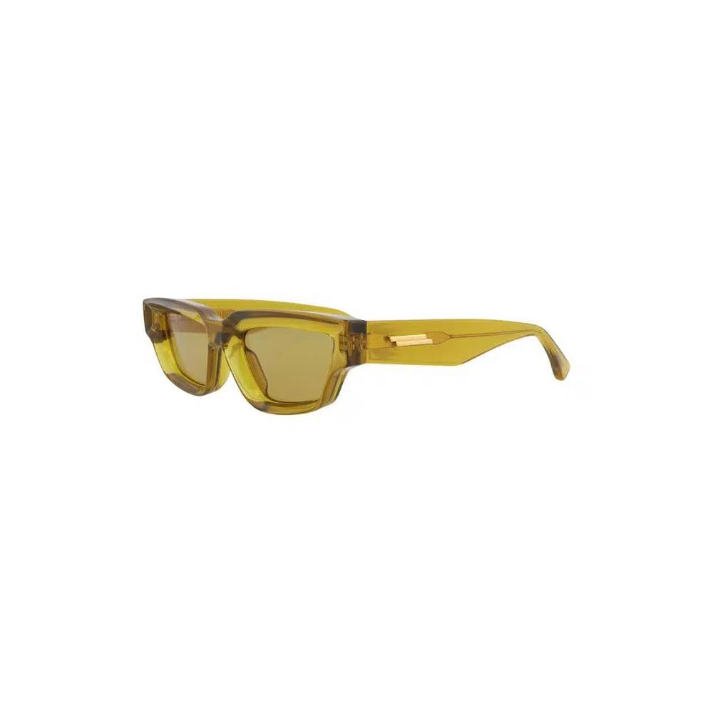 Солнцезащитные очки Bottega Veneta Cat Eye 'Brown/Yellow' 3
