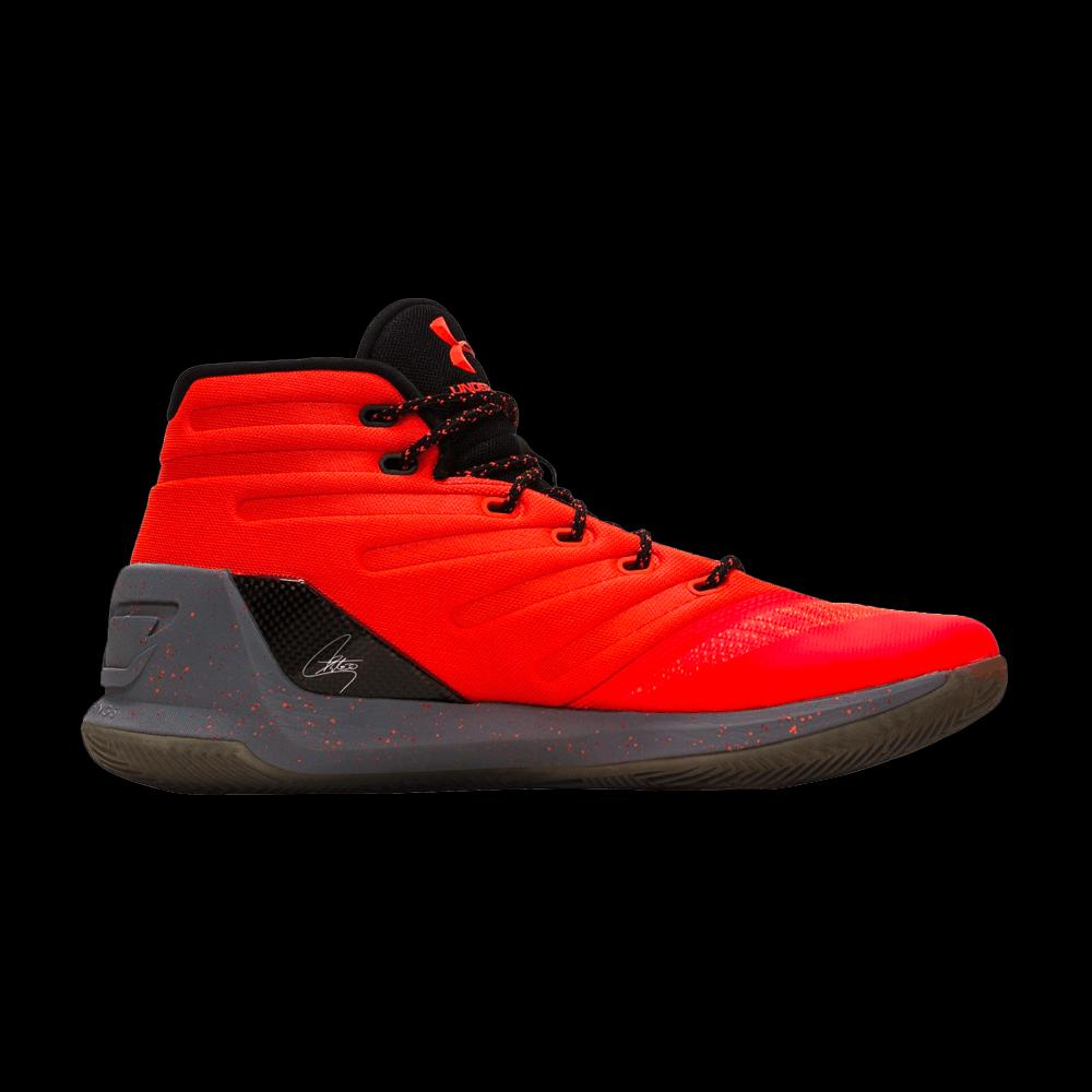 Кроссовки Under Armour Curry 3 'Оранжевый болт' 1