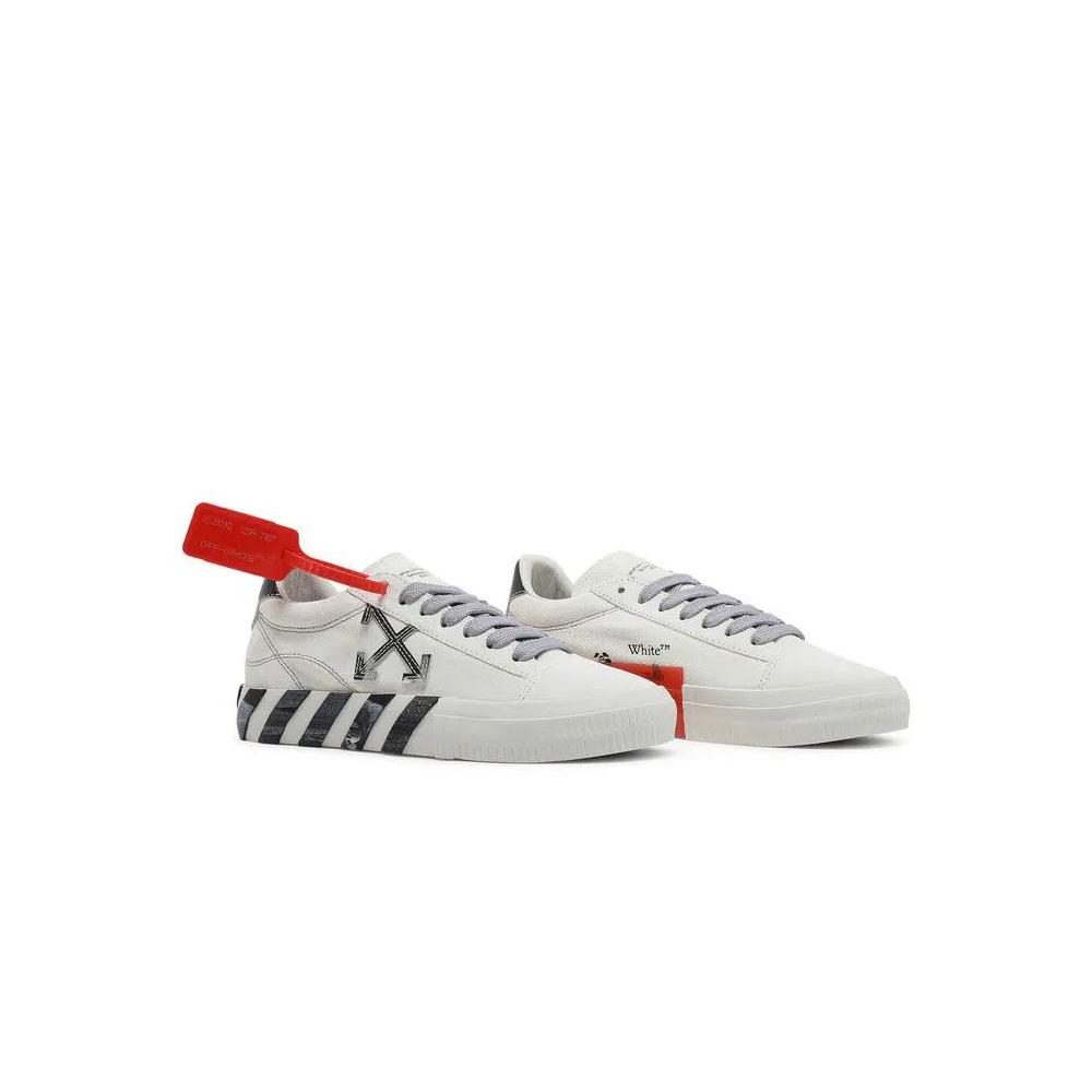Кроссовки Off-White Wmns Vulc Sneaker 'White Black' 8