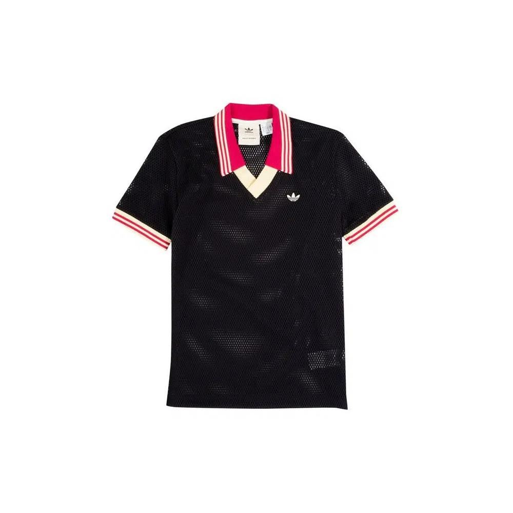 Поло adidas x Wales Bonner Mesh Polo 'Black' 1