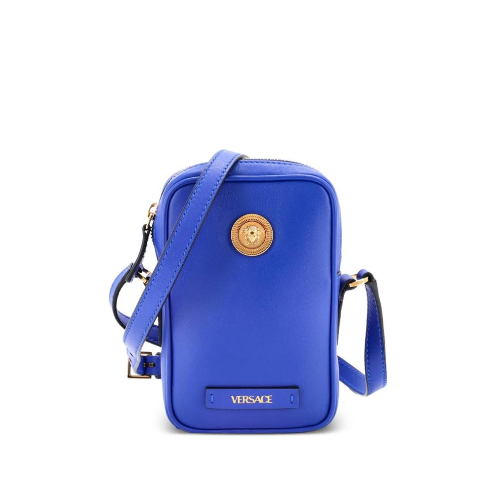 Сумка через плечо Medusa Biggie Pouch Leather Micro 1