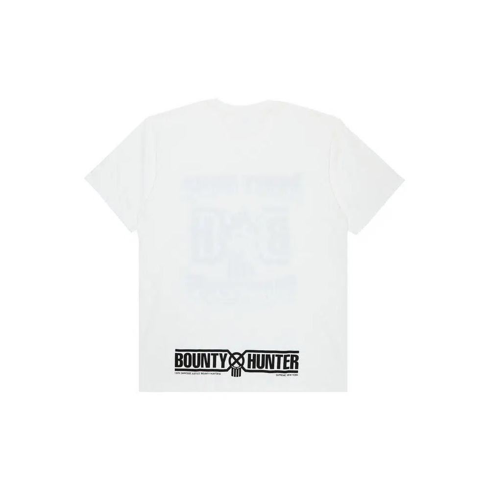 Футболки Supreme x Bounty Hunter Wolf Tee 'White' 2