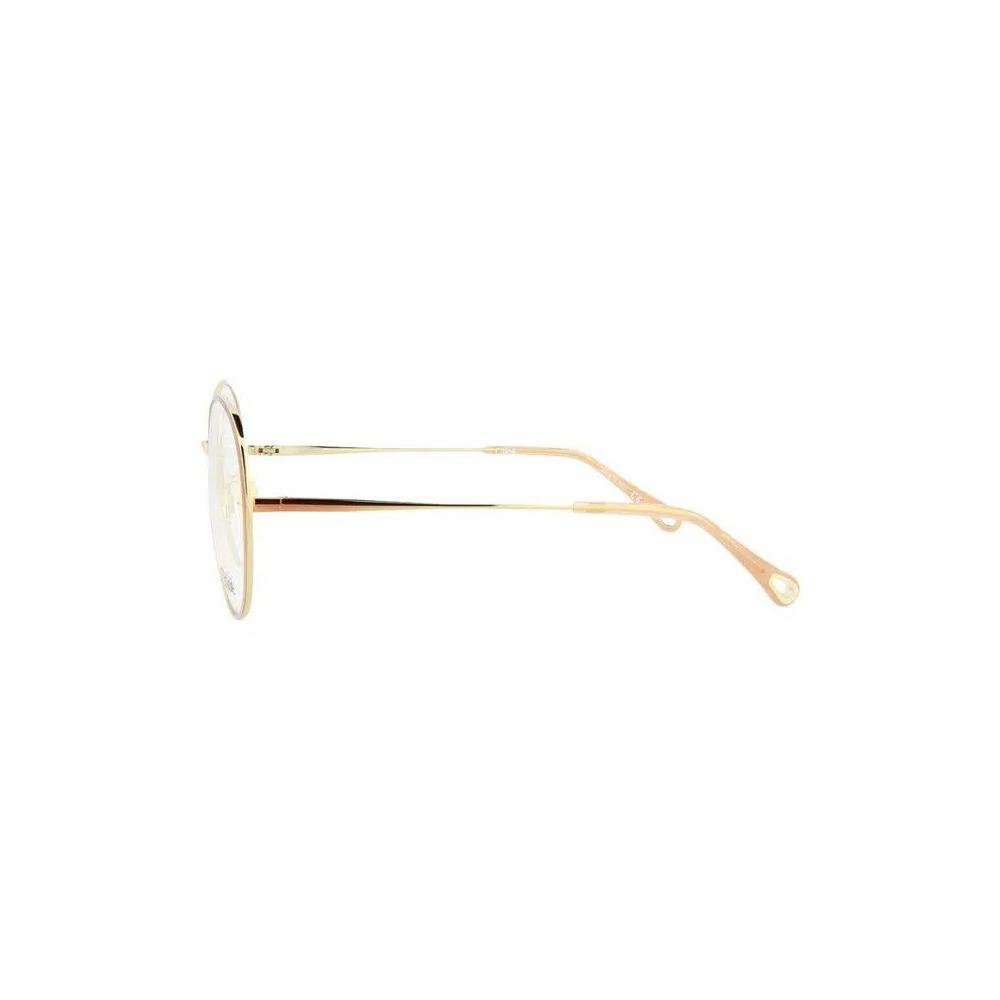 Очки Chloé Round Metal Optical Frames 'Nude/Transparent' 3