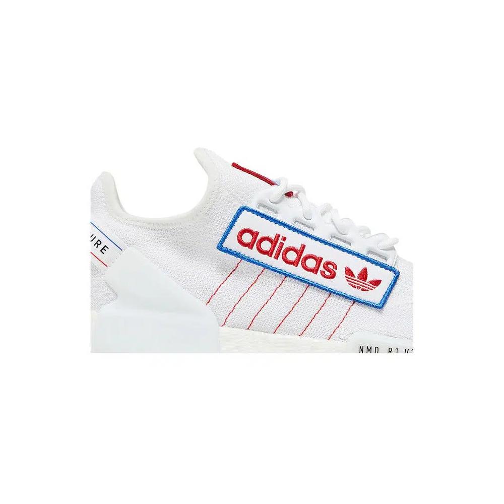 Кроссовки adidas NMD_R1 V2 'Logo Patch - White' 2