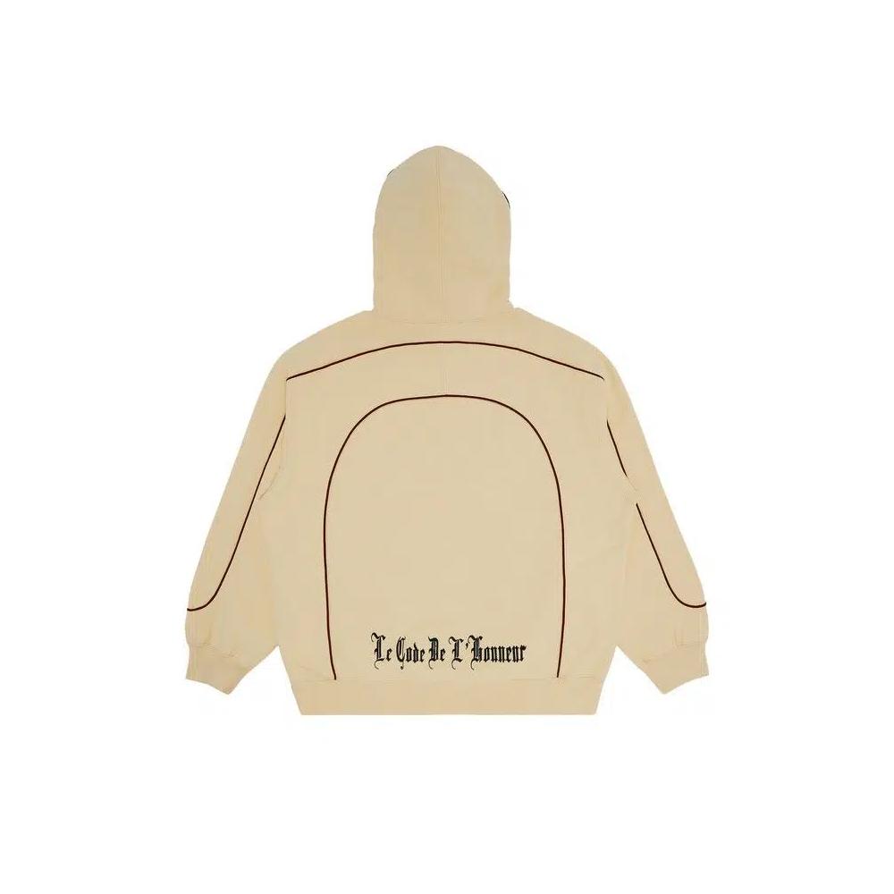 Худи Supreme Curve Piping Hooded Sweatshirt 'Natural' 2