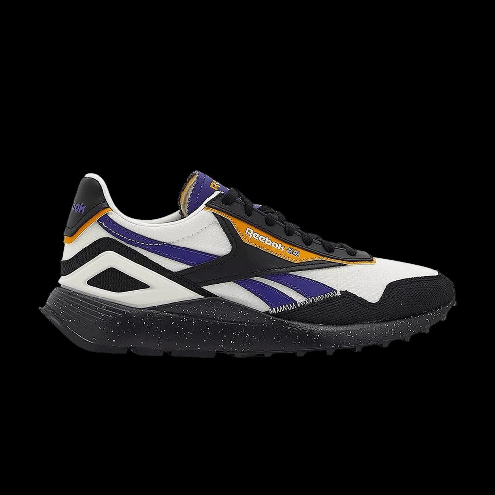Кроссовки Reebok Classic Leather Legacy AZ 'Chalk Black Bold Purple' 1