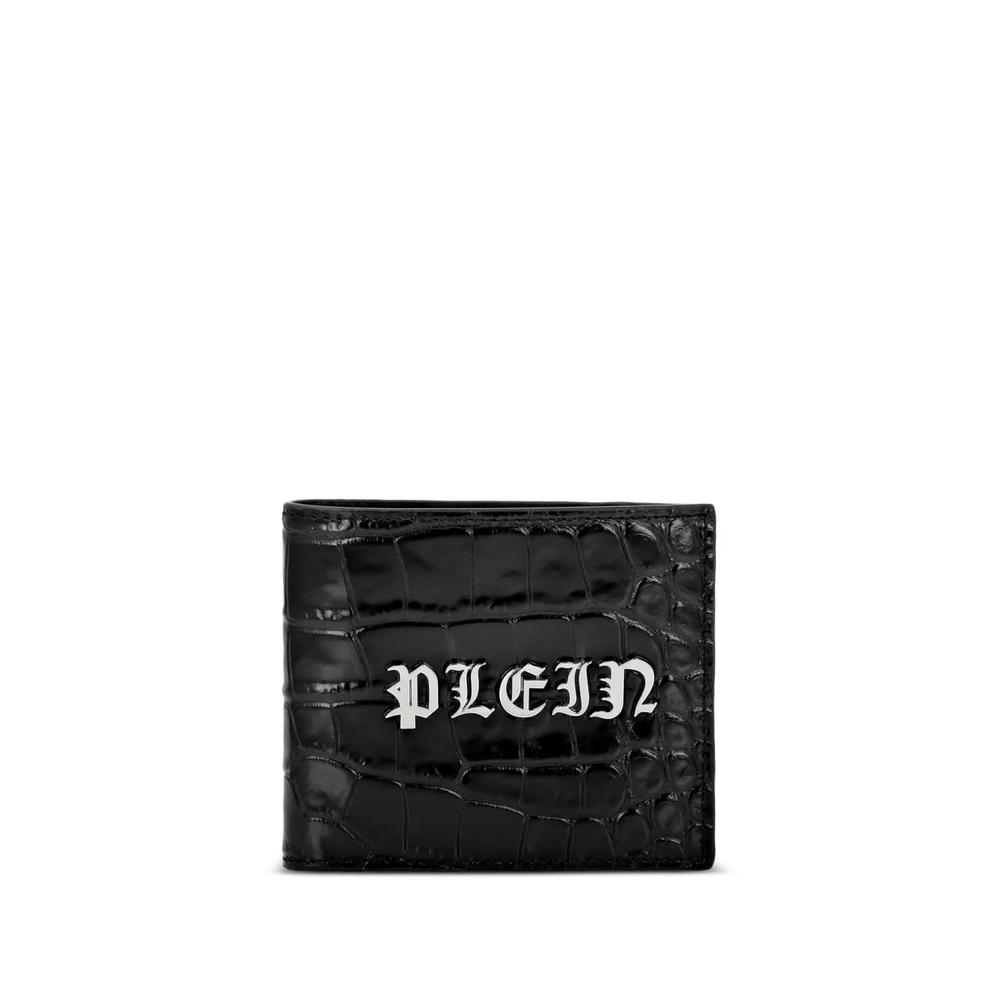 Кошелек Gothic Plein с тиснением под крокодила 1