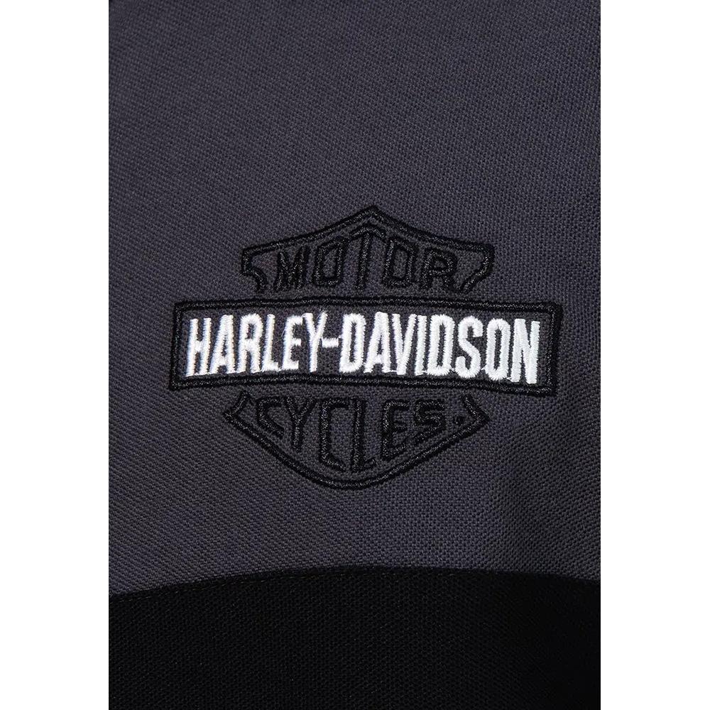 H-D® Essential Bar & Shield Colorblock Поло 5