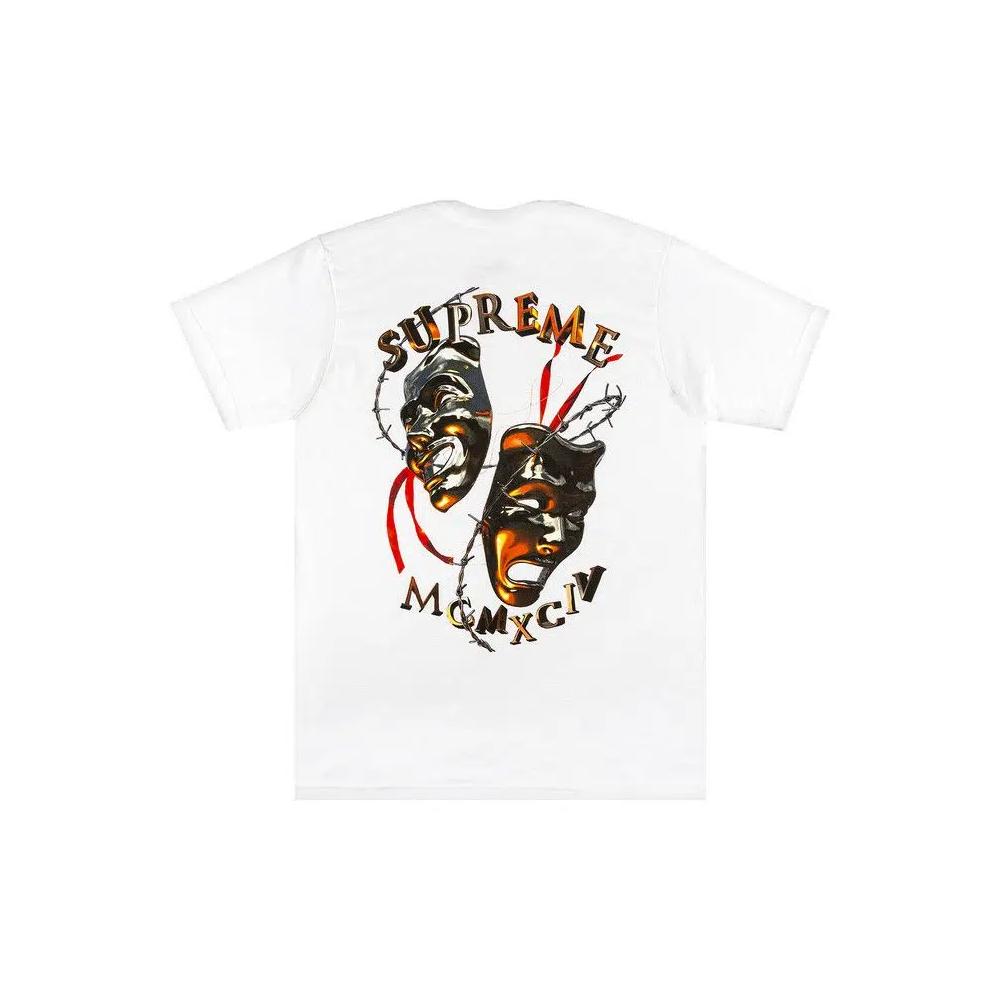 Футболки Supreme Laugh Now Tee 'White' 2