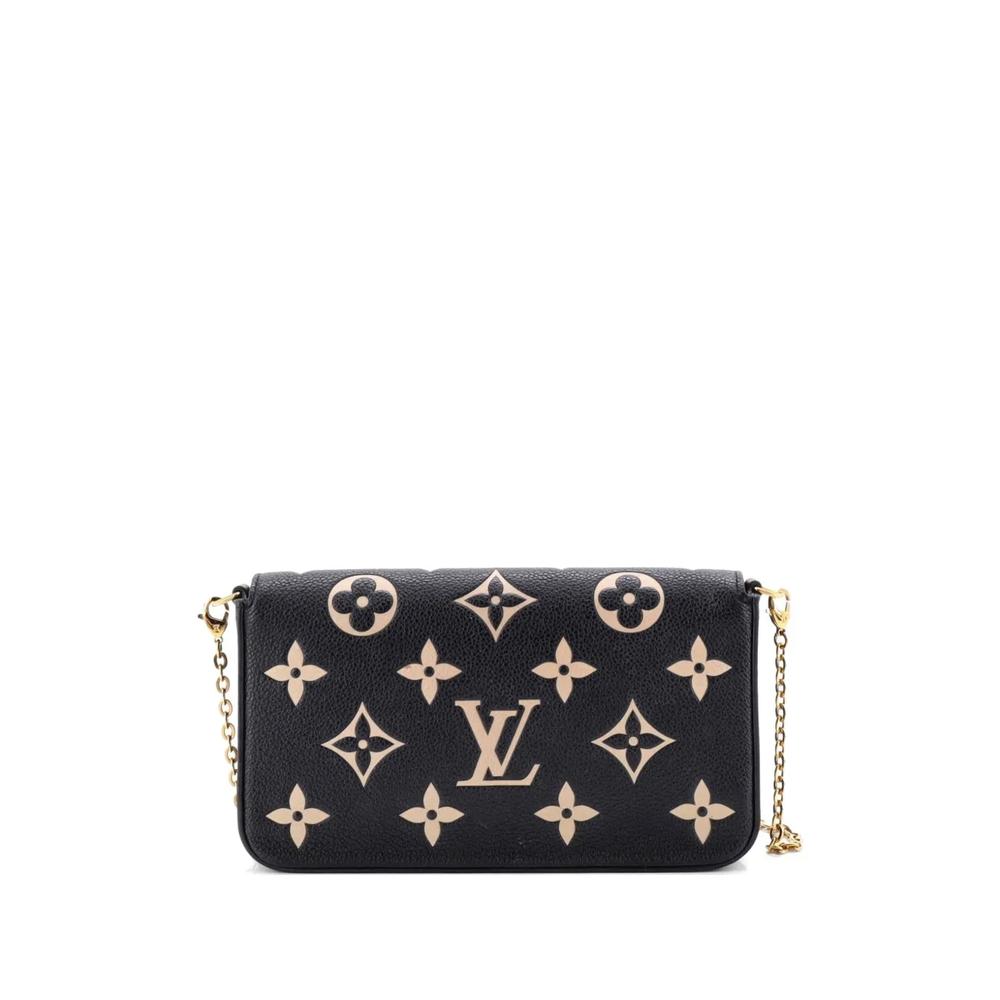 Сумка через плечо Felicie Pochette Bicolor Monogram Empreinte Giant 2