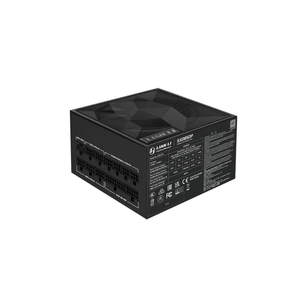LIAN LI SX PLATINUM 850 Вт 80Plus Platinum, полностью модульный блок питания — черный 1