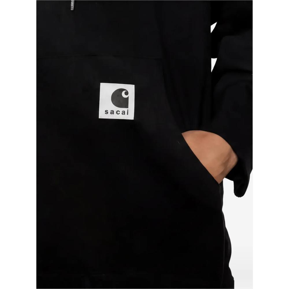 x Carhartt WIP logo-patch jersey hoodie 2