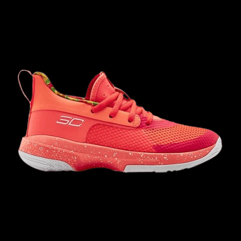 Кроссовки Sour Patch Kids x Under Armour Curry 7 PS 'Peach Plasma' 1