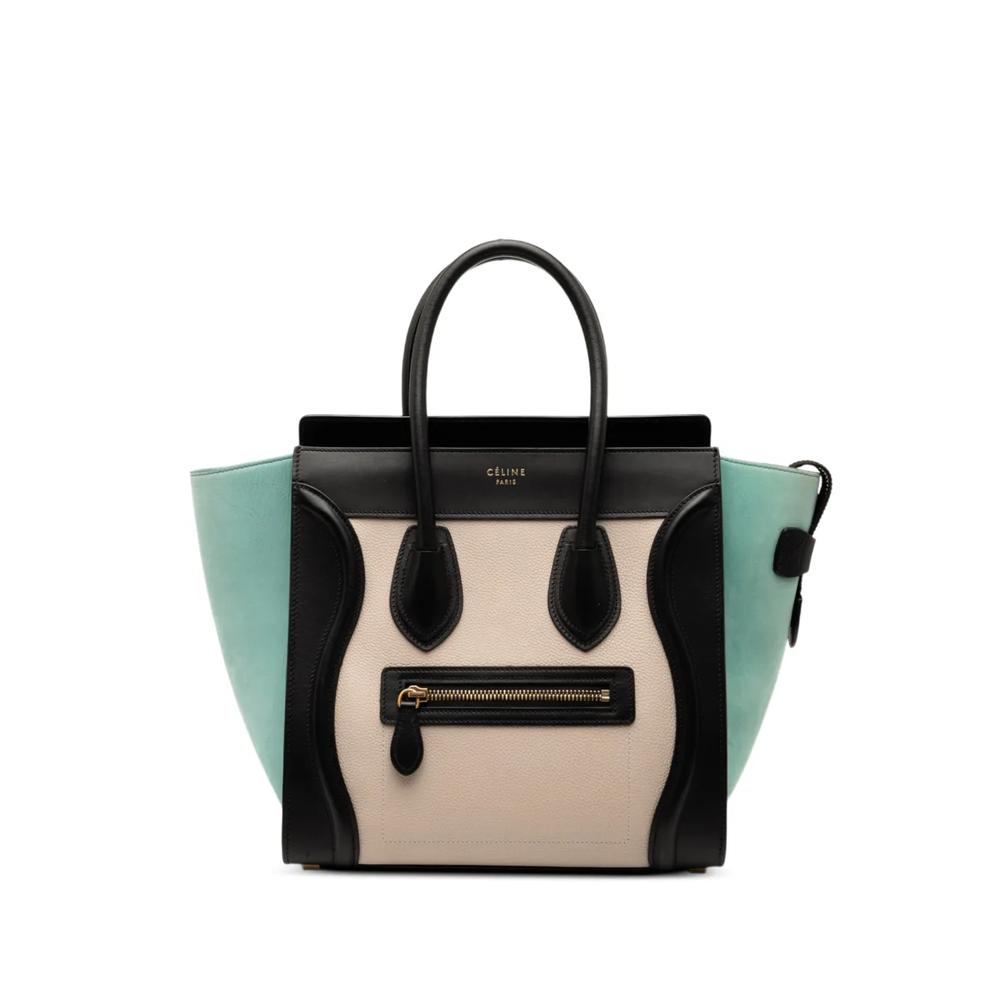 Сумка 2017 Micro Tricolor Leather Luggage Tote 1