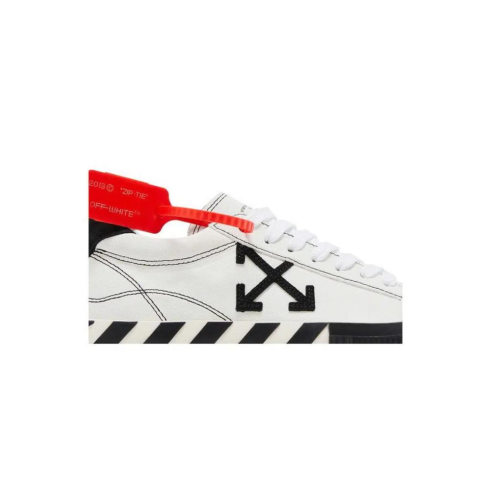 Кроссовки Off-White Wmns Arrow Vulcanized Low 'White Black' 2