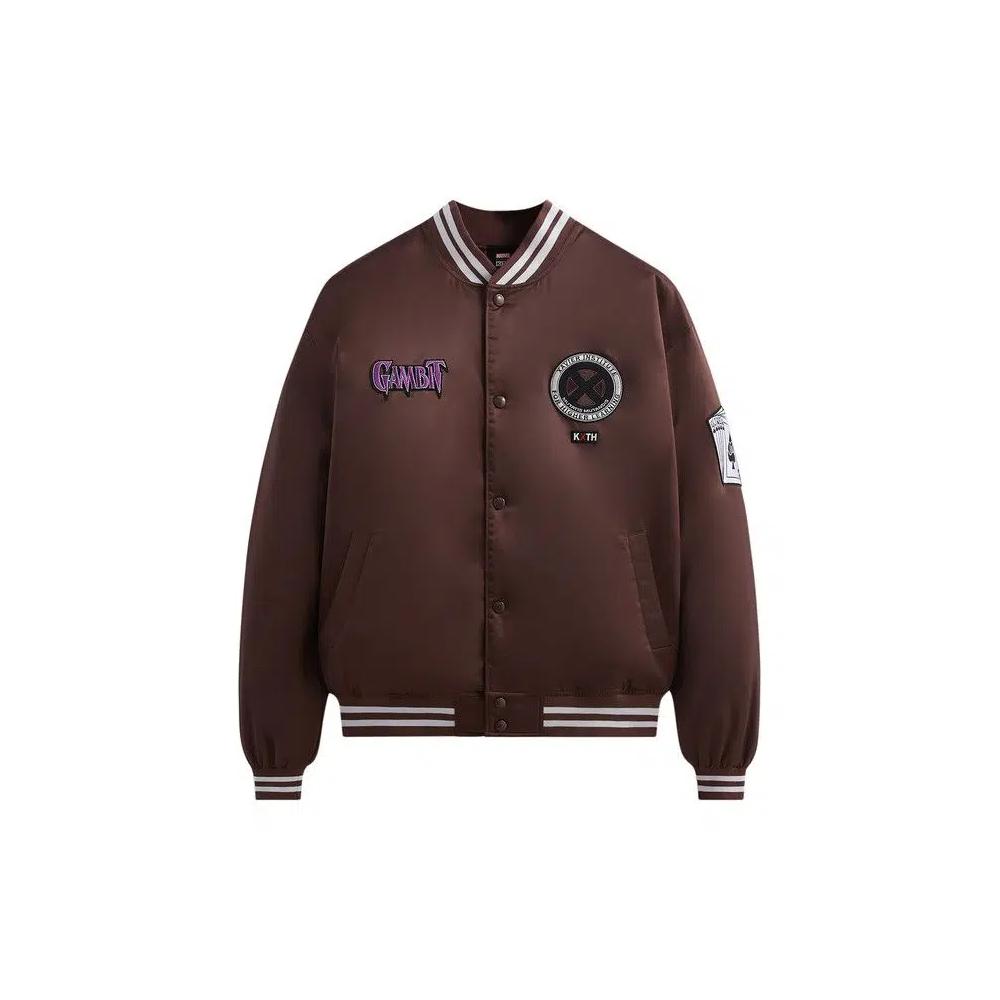 Бомберы Kith For X-Men Gambit Satin Bomber Jacket 'Force' 1