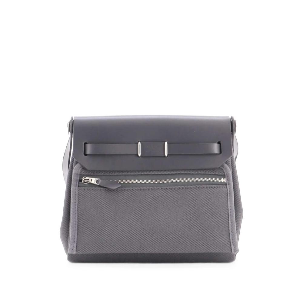 Herbag Zip Toile and Leather 20 shoulder bag 2