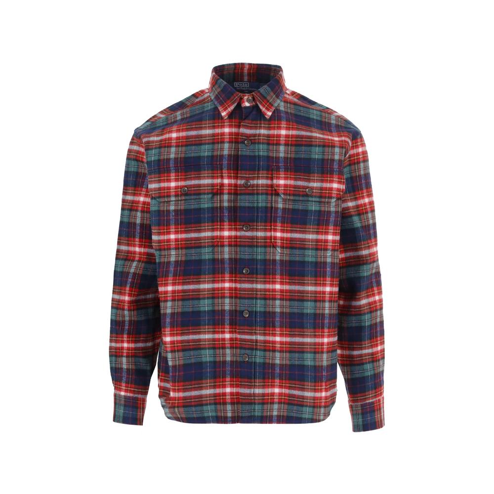 Classic Fit plaid flannel workshirt 1