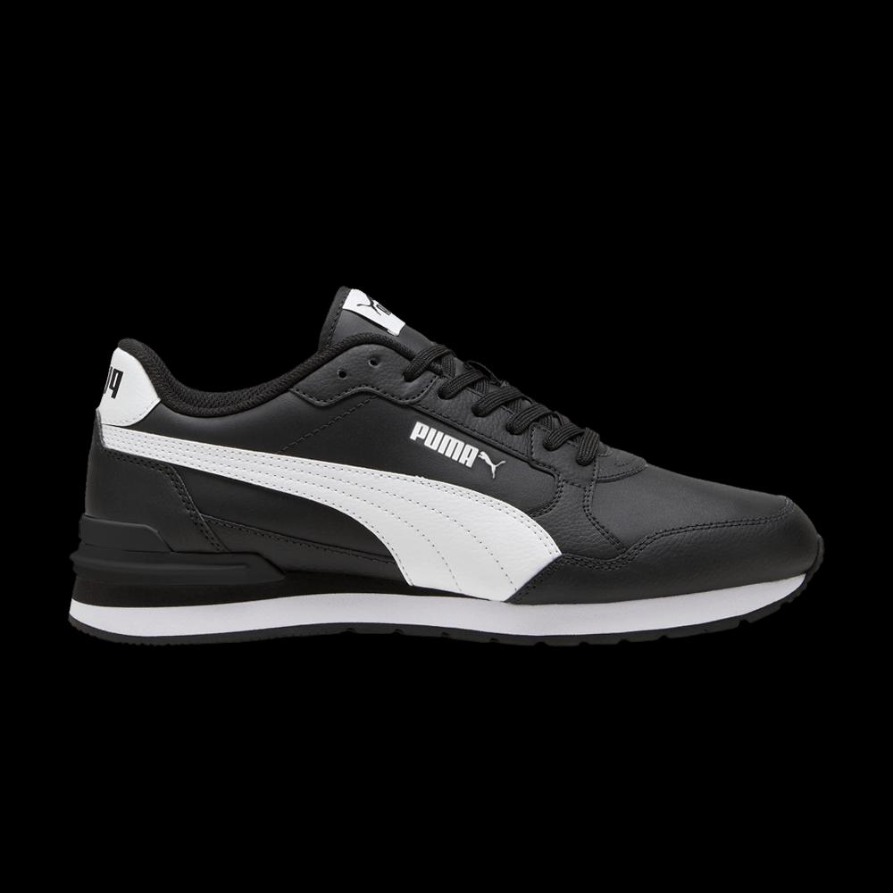 Кроссовки Puma ST Runner v4 Leather 'Black White' 1