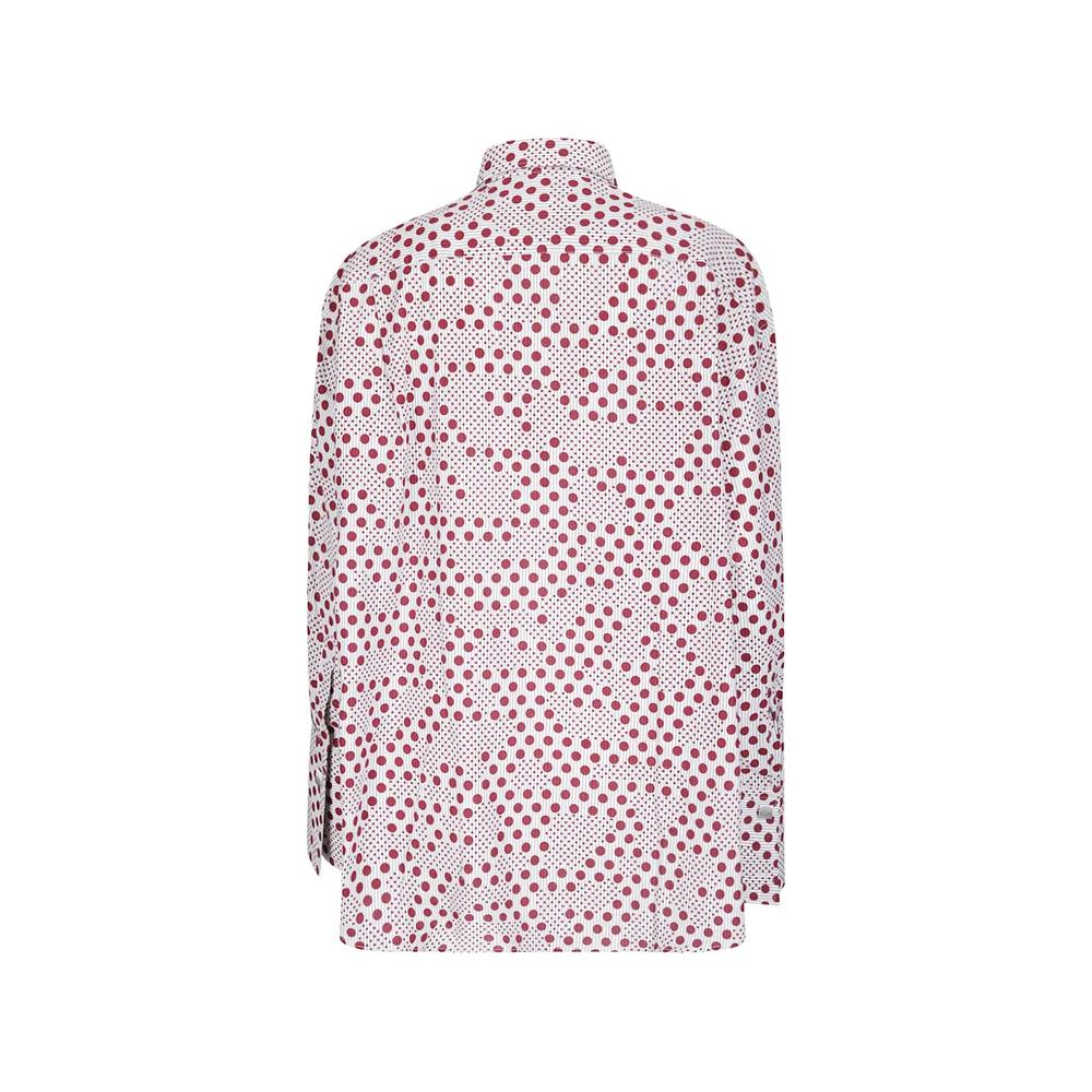 polka-dot long-sleeve shirt 2