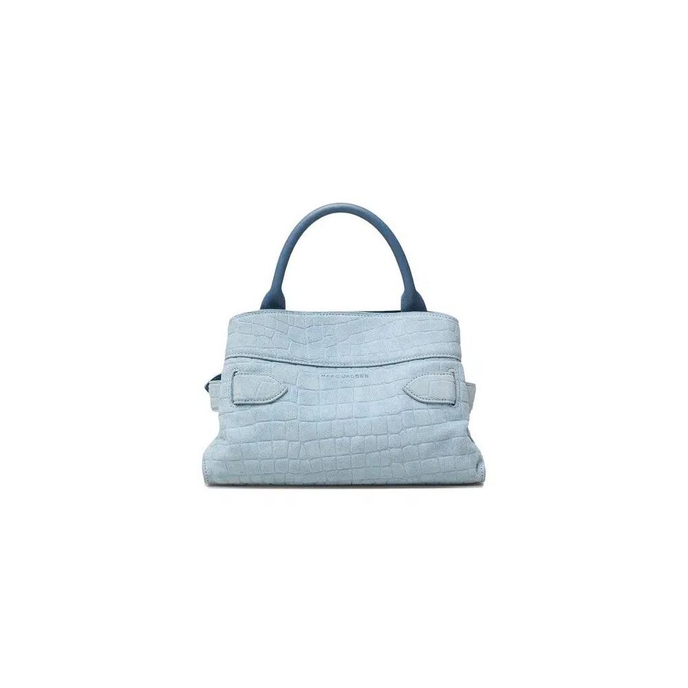 Сумки через плечо Marc Jacobs Suede Croco 'Blue Mist' 2