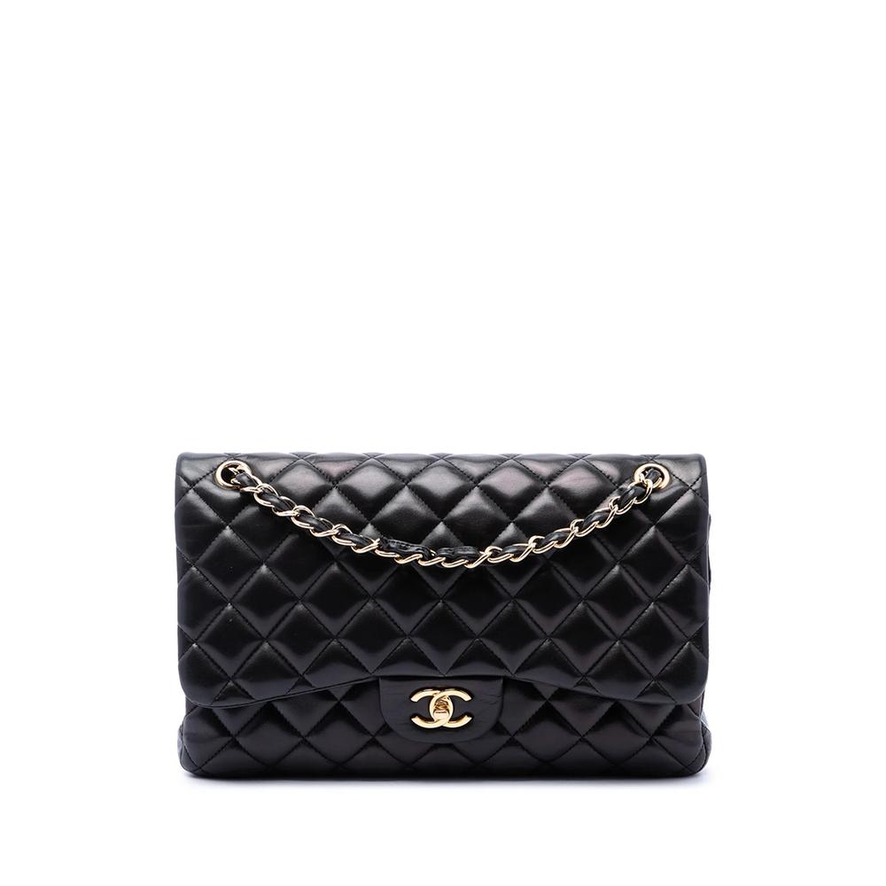 2012 Jumbo Classic Lambskin Double Flap shoulder bag 1