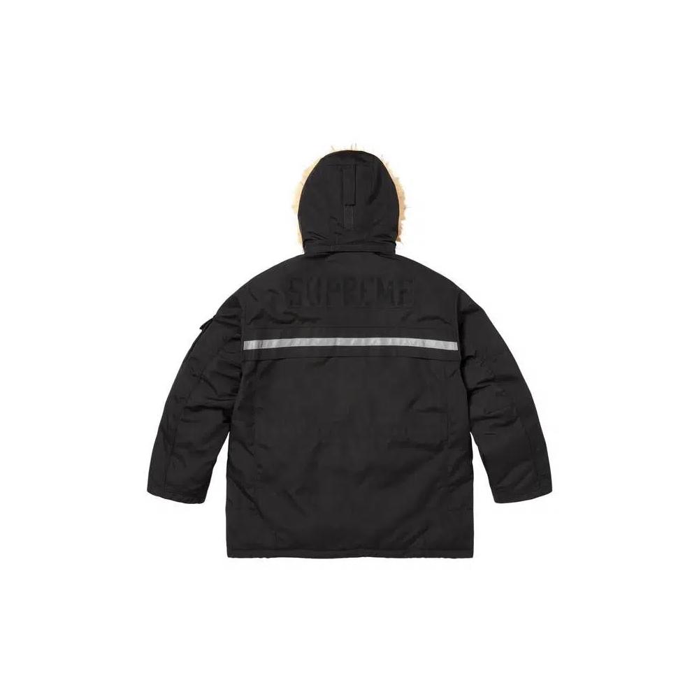 Пальто Supreme Cordura Snorkel Coat «Черный» 2