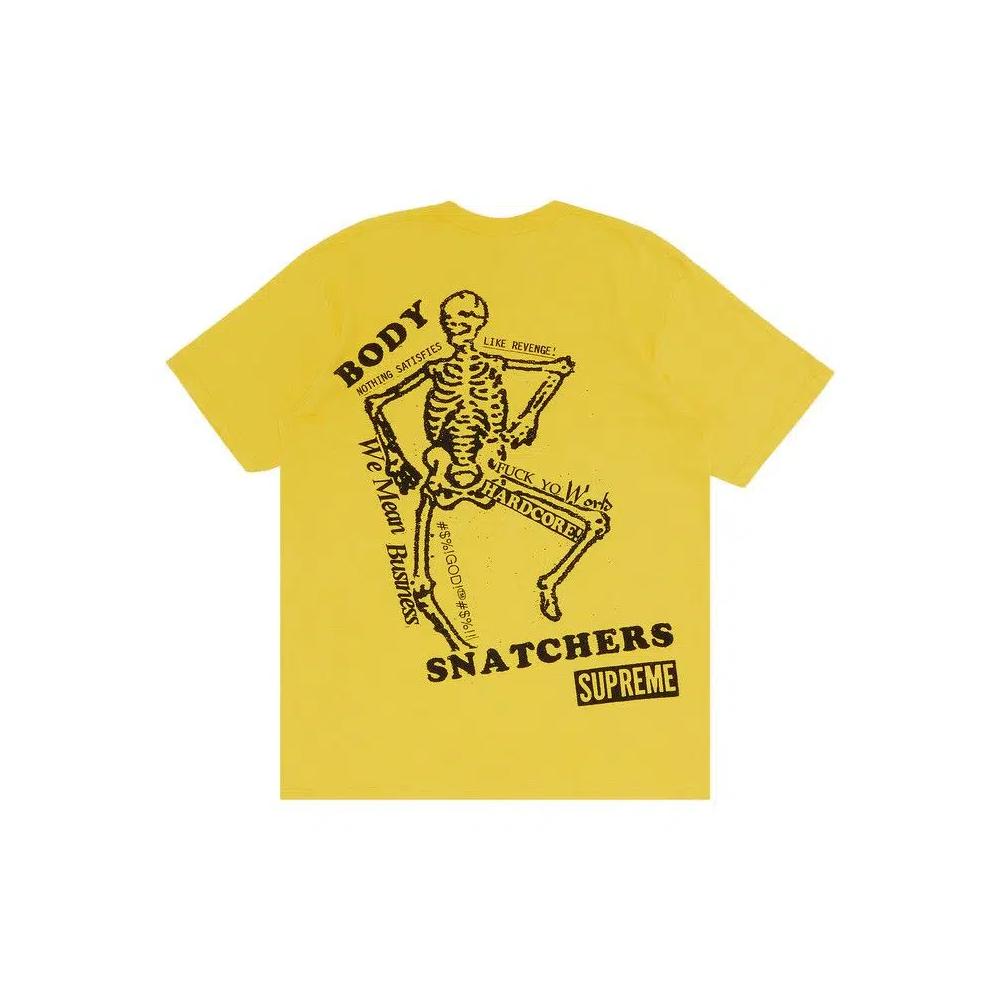 Футболки Supreme Body Snatchers Tee 'Yellow' 2
