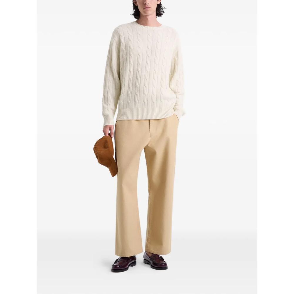 Свитер SRC фактурной вязки с логотипом 2