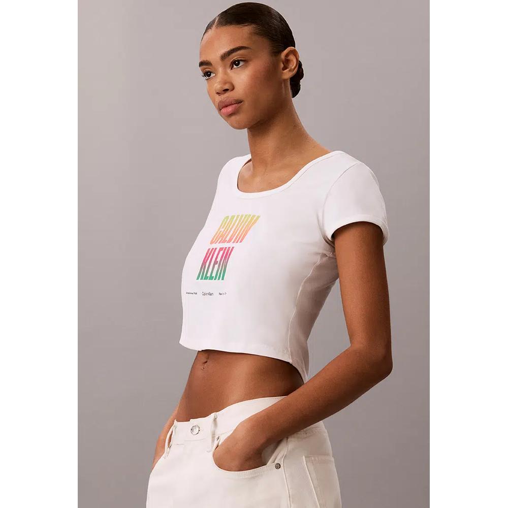 Футболка Pride Slim с логотипом - Calvin Klein Jeans 4