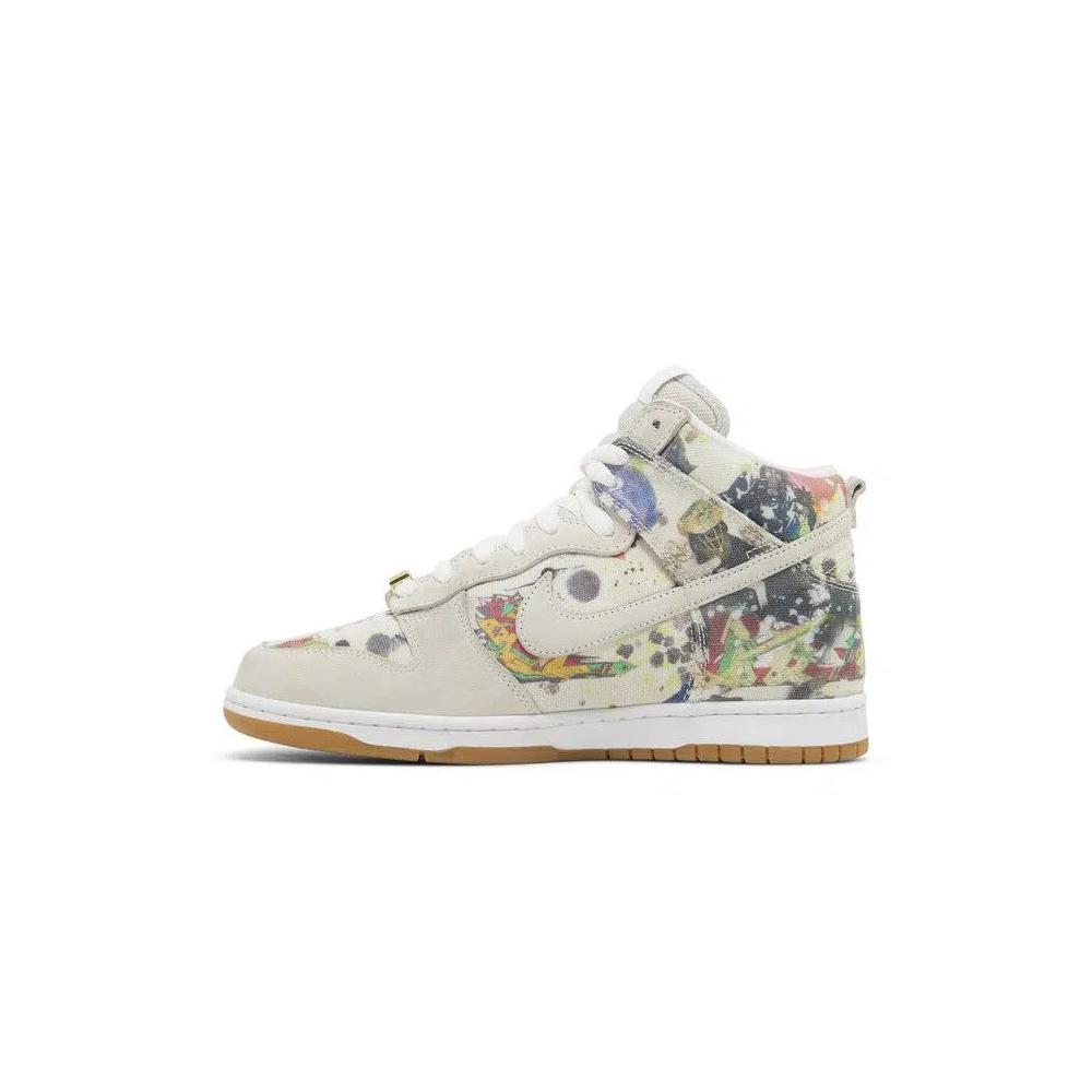 Кроссовки Supreme x Nike Dunk High SB 'Rammellzee' 3
