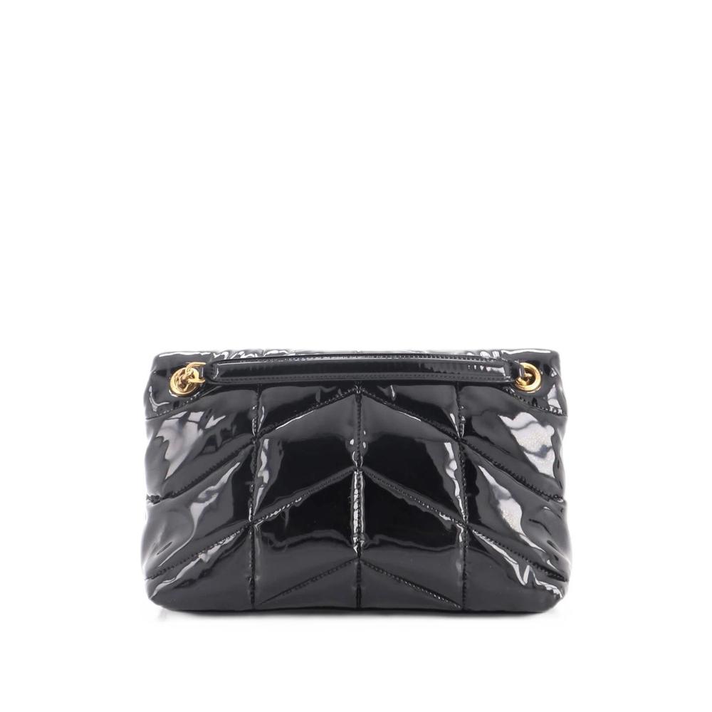 Loulou Puffer Quilted Patent Small shoulder bag 2