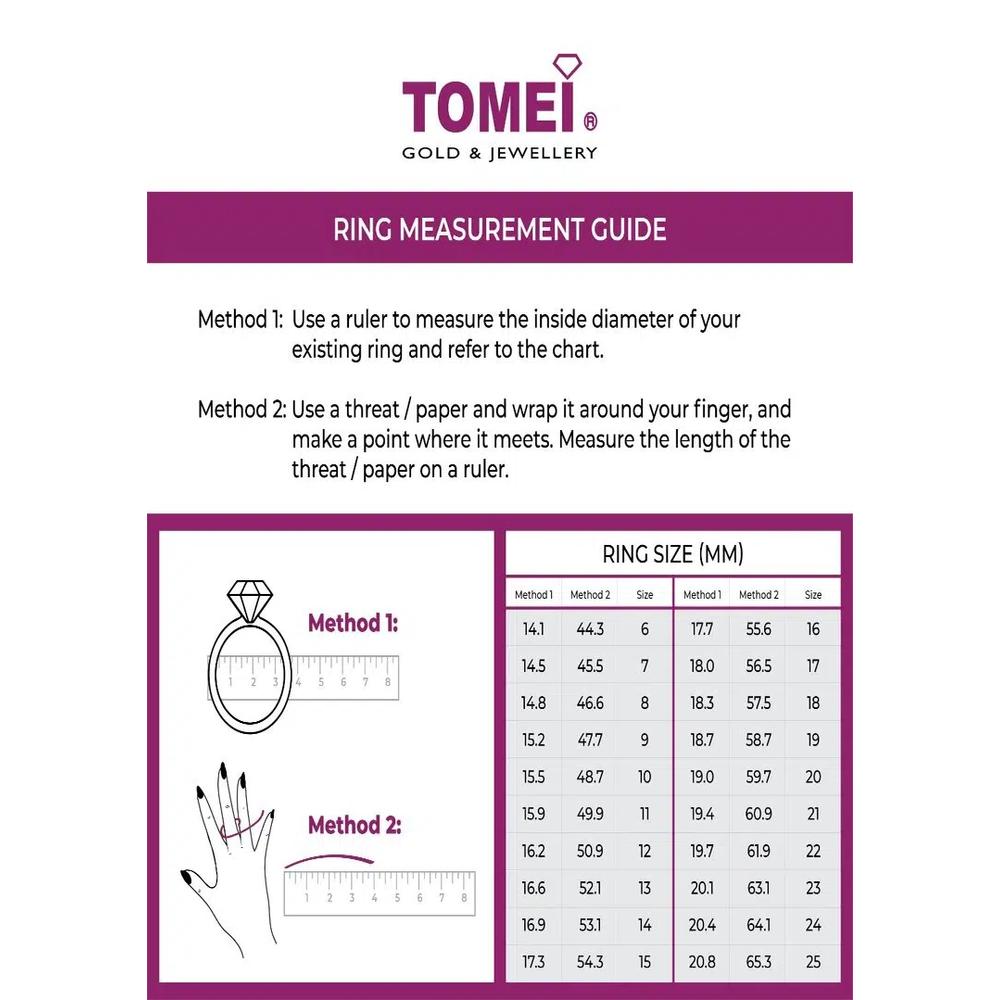 TOMEI Blissful Ring, желтое золото 916/22K 4