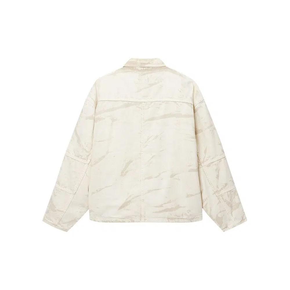 Куртка Stussy Distressed Canvas Shop 'Хаки' 2